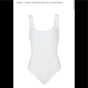 Marysia Palm Springs Maillot in Coconut